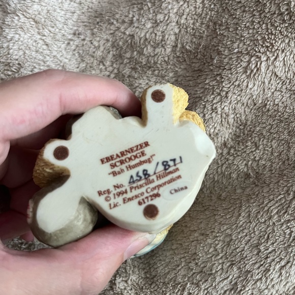 Ebenezer Scrooge 1994 Priscilla Hillman figurine - Picture 2 of 2